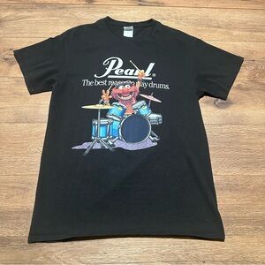 Pearl Drums x Muppets Animal Graphic Tee Size M